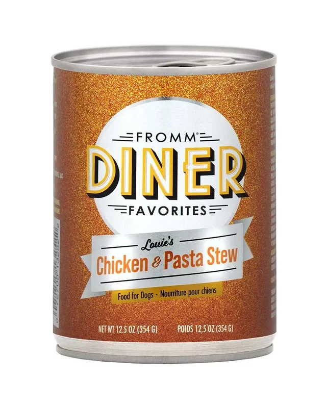 Fromm Diner Favorites – Louie’s Chicken & Pasta Stew Wet Dog Food 12.5oz