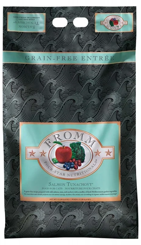 Fromm Four Star Grain Free Salmon Tunachovy® Recipe Dry Cat Food