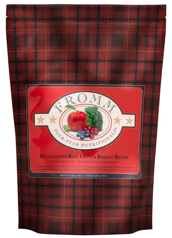 Fromm Four-Star Highlander Beef, Oats, ‘N Barley Dry Dog Food