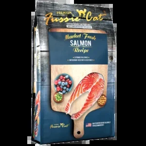 Fussie Cat Market Fresh – Salmon Dry Cat Food