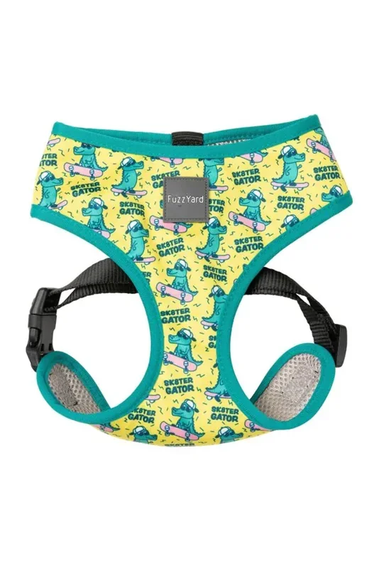 FuzzYard Sk8ter Gator Dog Harness