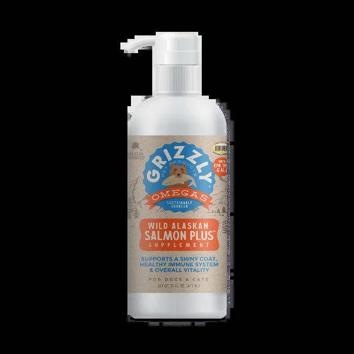 Grizzly Dog Cat Salmon Oil Plus