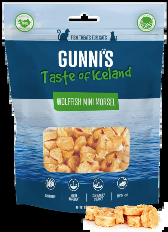 Gunni’s Wolffish Mini Morsel Cat Treats