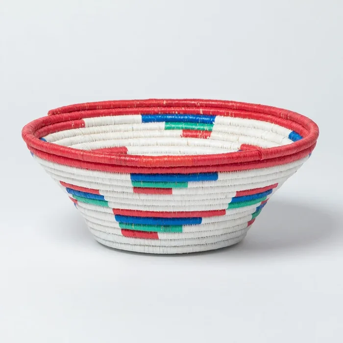 Handwoven Doum Palm Basket