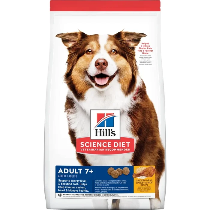 Hill’s® Science Diet® Adult 7+ Chicken Meal, Barley & Rice Recipe Dog Food