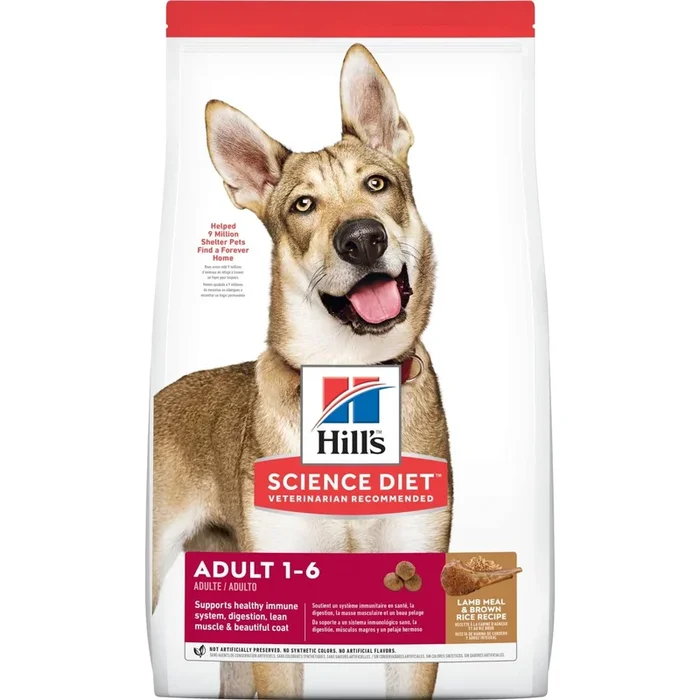 Hill’s® Science Diet® Adult Lamb Meal & Brown Rice Recipe dog food