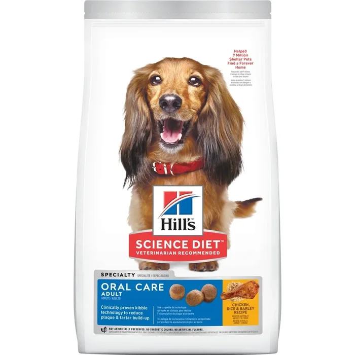 Hill’s® Science Diet® Adult Oral Care dog food
