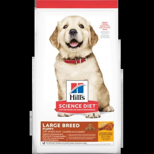 Hill’s Science Diet Puppy Large Breed Chicken Meal & Oats Recipe Dry Dog Food