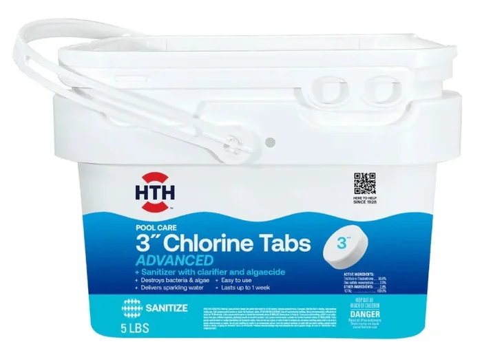 HTH™ Pool Care 3″ Chlorine Tabs Advanced