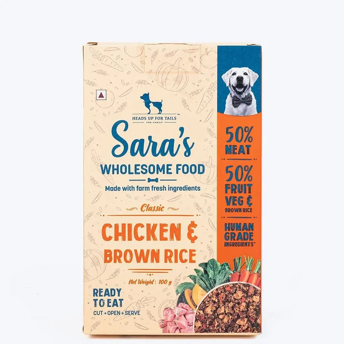 HUFT Sara’s Wholesome Classic Chicken and Brown Rice Dog Wet Food