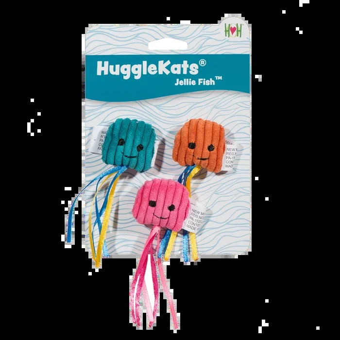 HuggleKat Jellie Fish 3pk