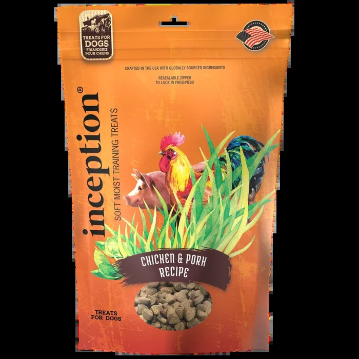 Inception Chicken & Pork Soft Moist Dog Training Treat (4-oz)