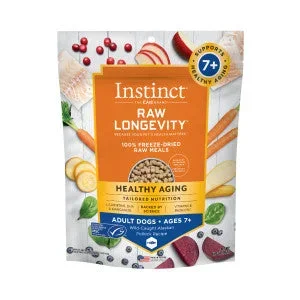 Instinct® Raw Longevity 100% Freeze-Dried Raw Meals Wild-Caught Alaskan Pollock Recipe For Adult Dogs 7+