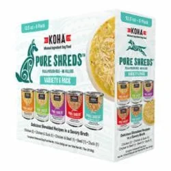 KOHA Dog GF Shredded 12.5oz Variety Pack