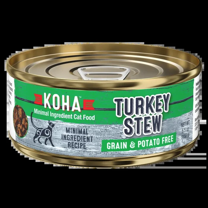 Koha Minimal Ingredient Turkey Stew for Cats