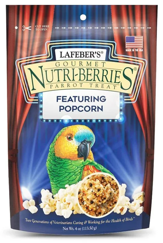 Lafeber Parrot Popcorn Nutri-Berries, 4 oz
