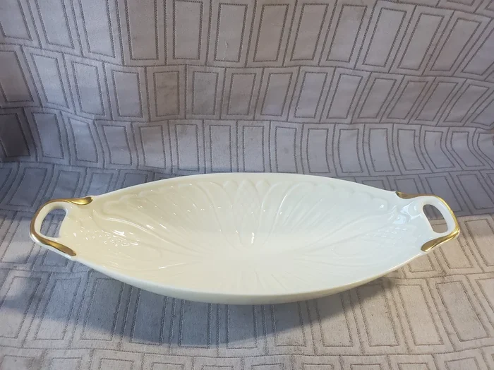 Lenox Embossed Relish Dish
