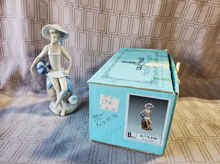 Lladro “Summer Girl” No. 5219 Figurine