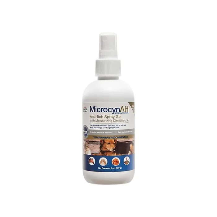 MicrocynAH Anti-Itch Spray Gel for Dogs & Cats