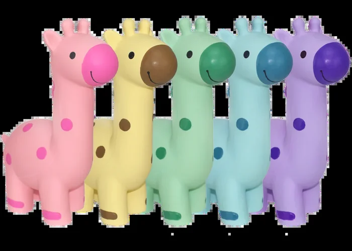 Mulitpet Giraffes Dog Toy