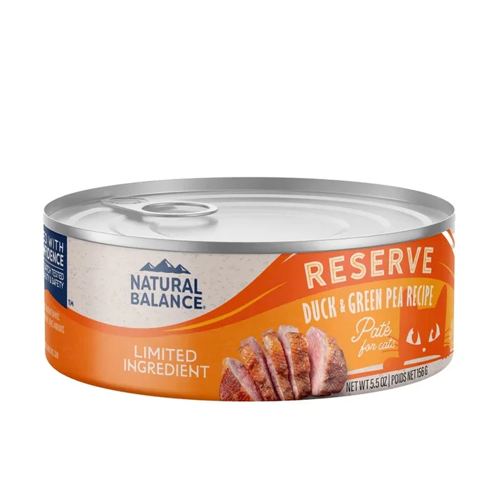 Natural Balance L.I.D. Duck & Green Pea Canned Cat Food