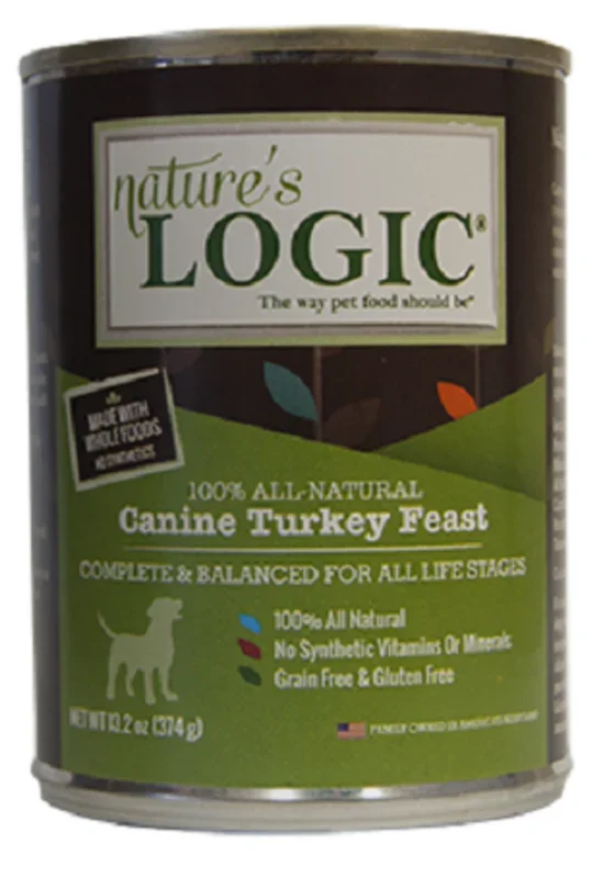 Nature’s Logic Canine Grain Free Turkey Feast Canned Dog Food