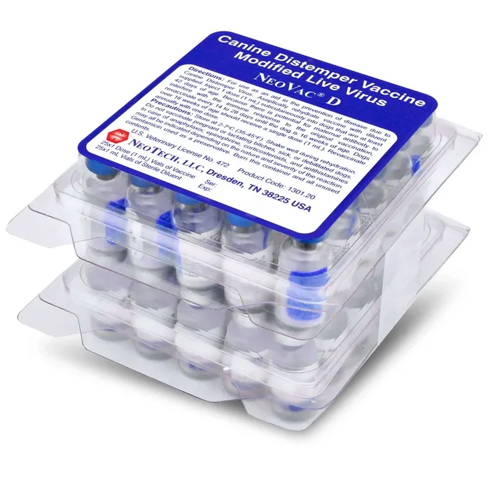 NeoVac D Dog Vaccine (25 x 1ml)