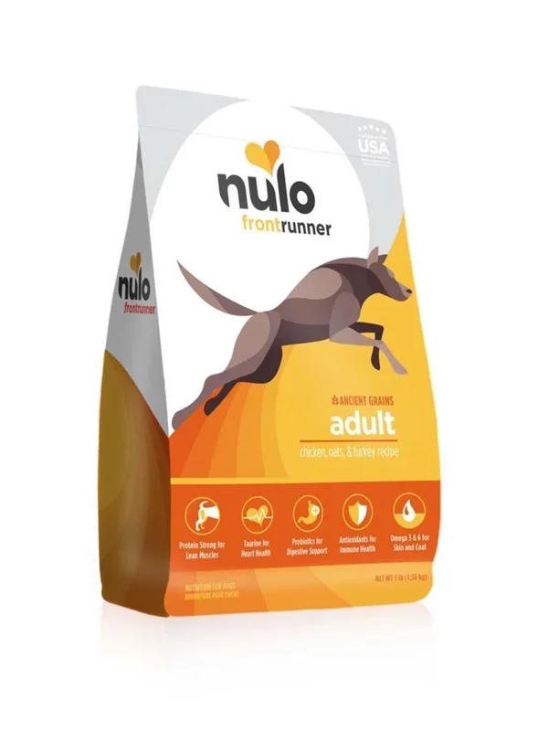 Nulo Frontrunner Chicken, Oats & Turkey Dry Dog Food