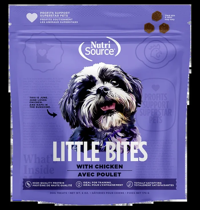 NutriSource Chicken Little Bites Dog Treats