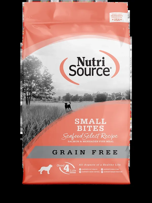 NutriSource Grain Free Small Breed Seafood Select Dry Dog Food