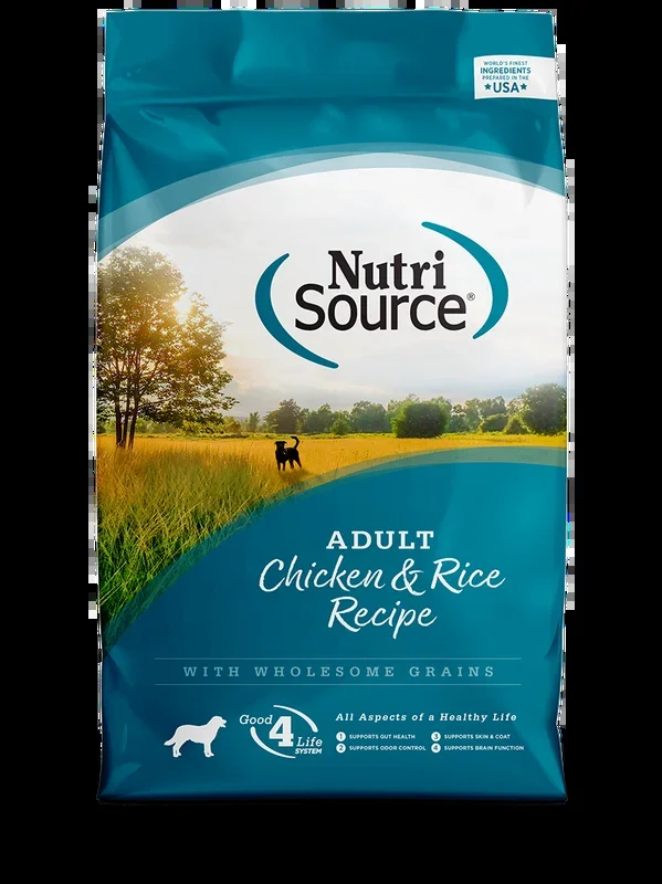 NutriSource® Adult Chicken & Rice Recipe Dry Dog Food