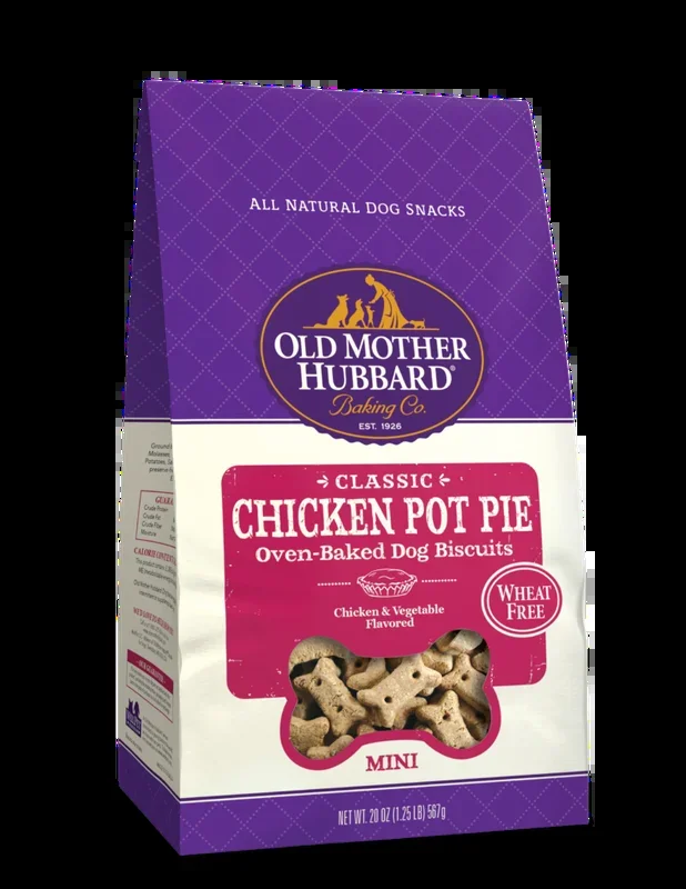 Old Mother Hubbard Chicken Pot Pie Mini Dog Biscuits