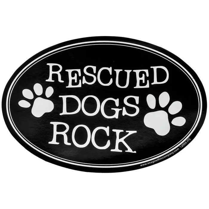 Paws & Rescue Car Magnet
