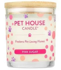 Pet House Candle Pink Sugar