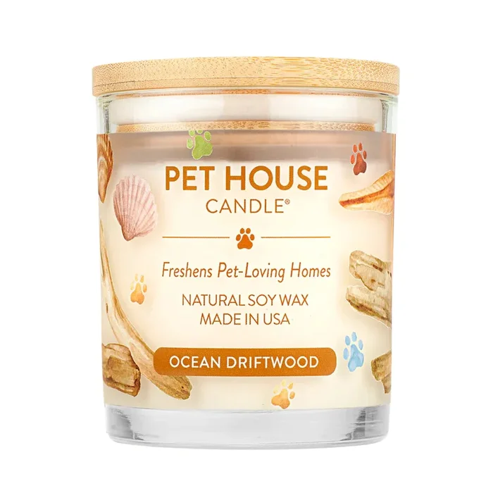 Pet House Ocean Driftwood Candle (9 Oz)