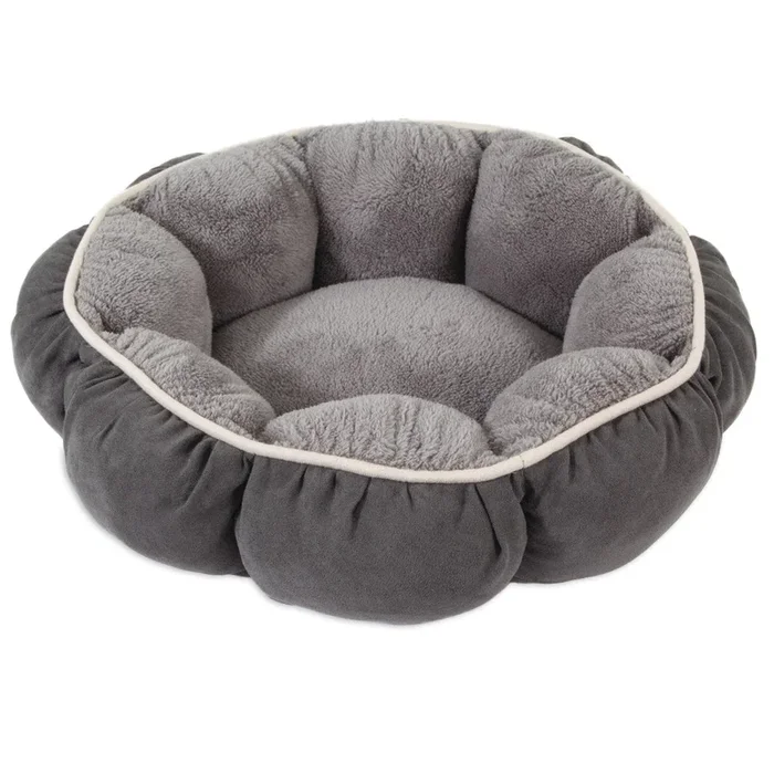 Petmate – Aspen – Puffy Round Cat Bed Assorted Colors 18″