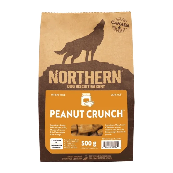 Plant Based Dog Biscuits – Peanut Crunch – 500 g