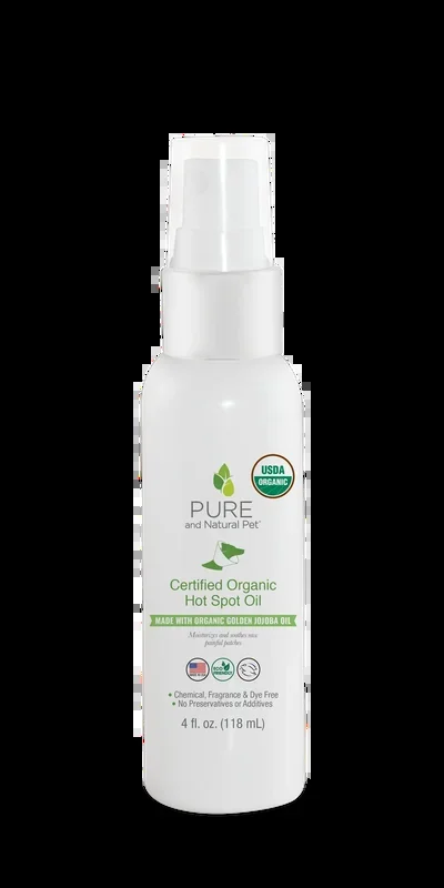 PURE and Natural Pet Organic Hot Spot Oil