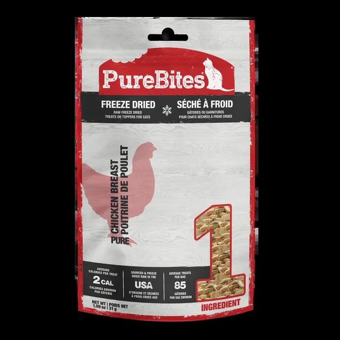 PureBites Freeze Dried Chicken Breast Cat Treats