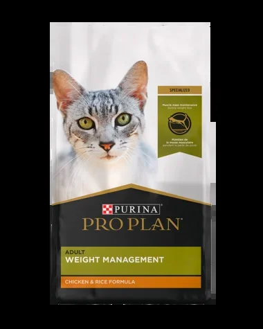 Purina Pro Plan Weight Management Chicken & Rice Formula Dry Cat Food