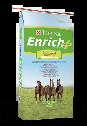 Purina® Enrich Plus® Ration Balancing Horse Feed