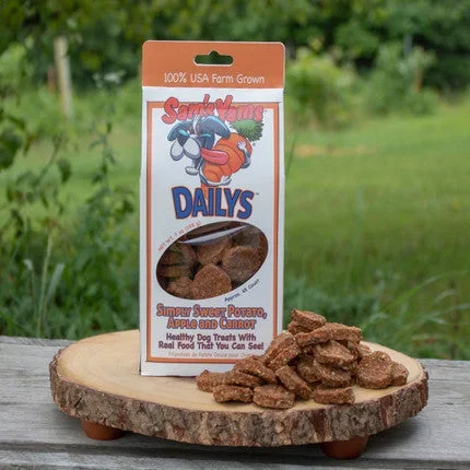 Sam’s Yams Dailys – Simply Sweet Potato, Apple and Carrot Dog Treats