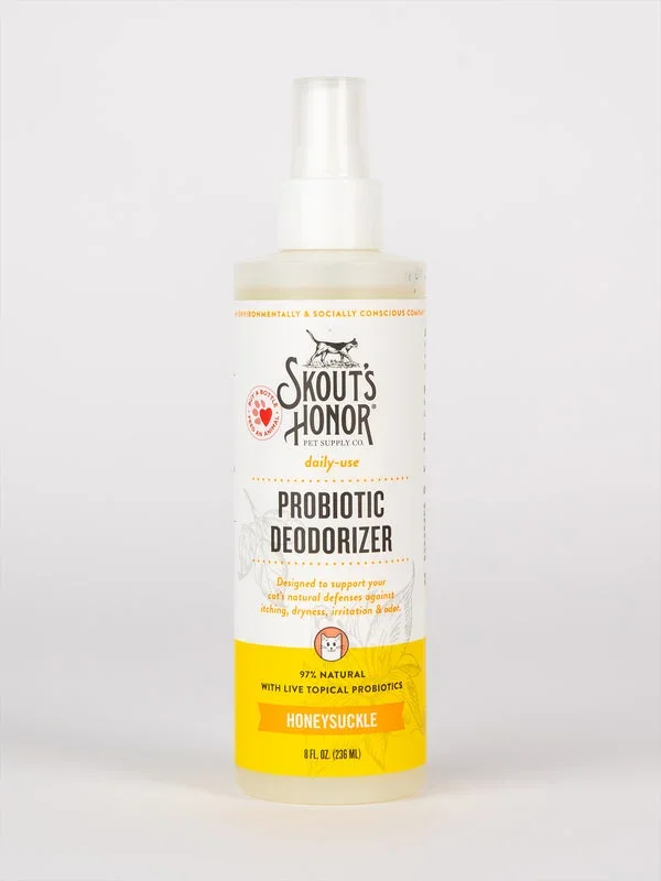 Skout’s Honor Cat Probiotic Deodorizer Honeysuckle