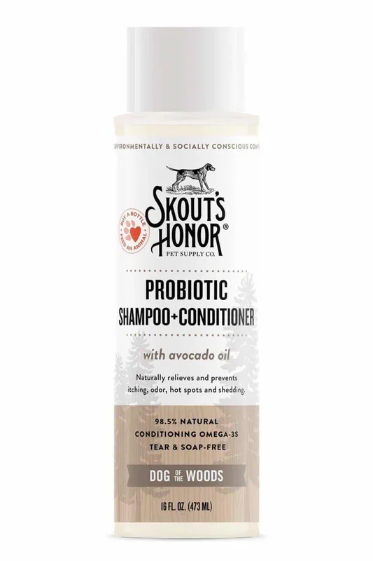 Skout’s Honor Probiotic Dog of the Woods Shampoo + Conditioner