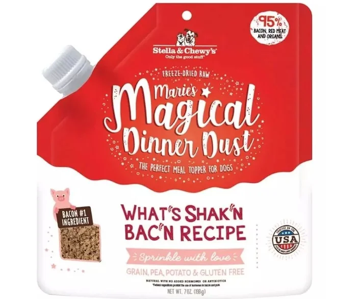 Stella & Chewy’s – Marie’s Magical Dinner Dust What’s Shak’n Bac’n Dog Food Topper