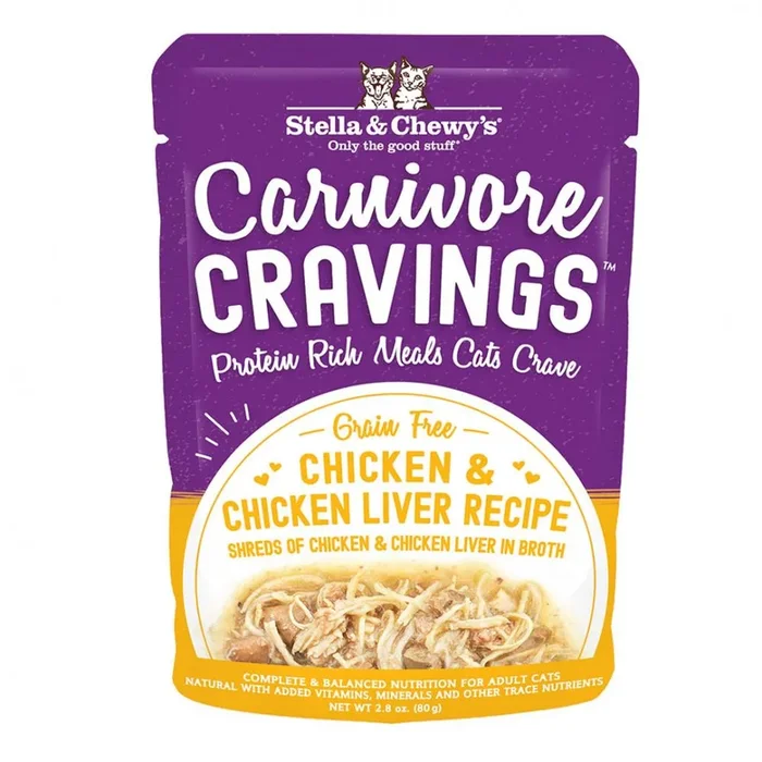Stella & Chewy’s Carnivore Cravings Chicken & Chicken Liver Recipe Wet Cat Food