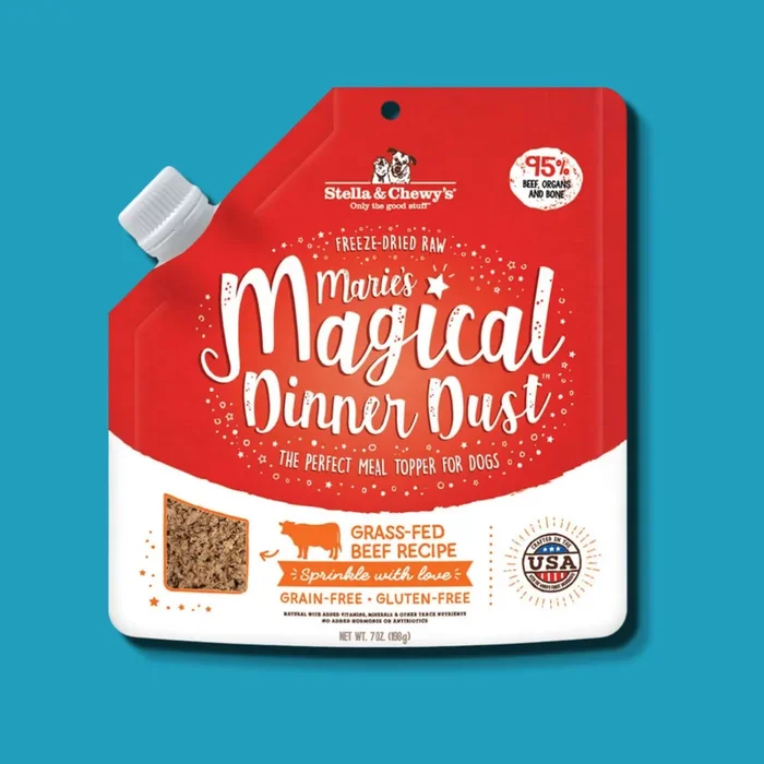 Stella & Chewy’s Freeze Dried Marie Magic Dust Grass Fed Beef