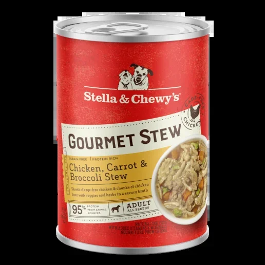 Stella & Chewy’s Gourmet Stew for Dogs with Chicken, Carrot & Broccoli 12.5oz