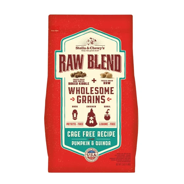 Stella & Chewy’s Raw Blend Wholesome Grains Kibble Cage Free Dry Dog Food