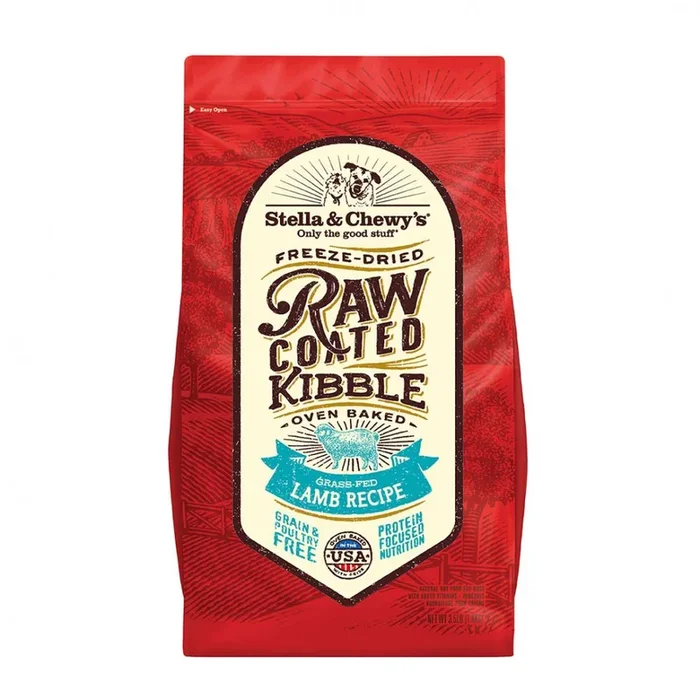 Stella & Chewy’s Raw Coated Wholesome Grains Kibble Lamb